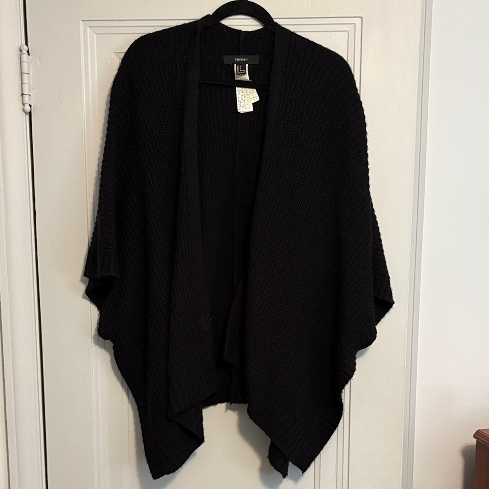 Women's Black Shrug